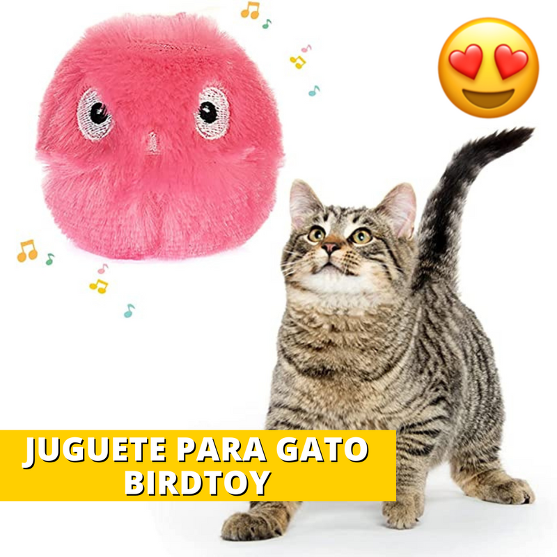 JUGUETE BIRDTOY PARA GATOS CON CAPNIT