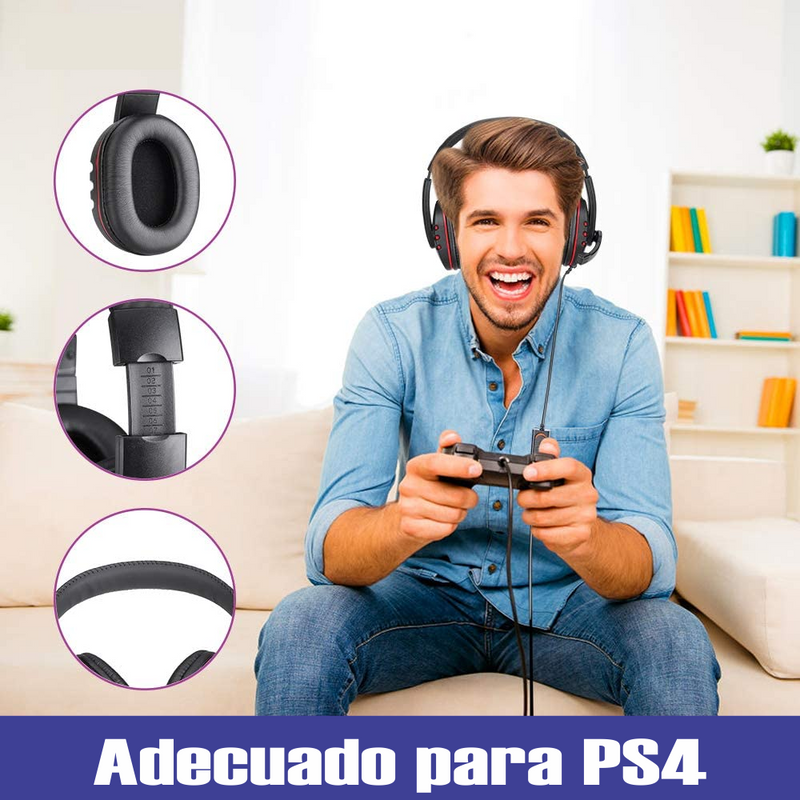 Audifonos Gamer K4 Con Micrófono