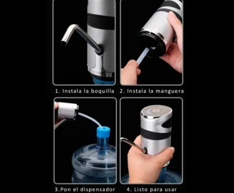 Dispenser De Agua Electrico Para Bidon Feeliy